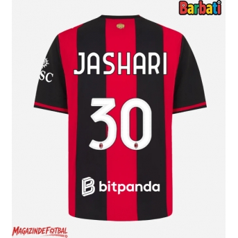 AC Milan Ardon Jashari #30 Tricou Fotbal Replică 2026-27 Barbati Acasa
